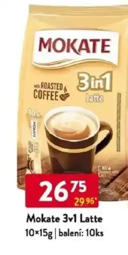 Qanto Mokate 3v1 Latte nabídka