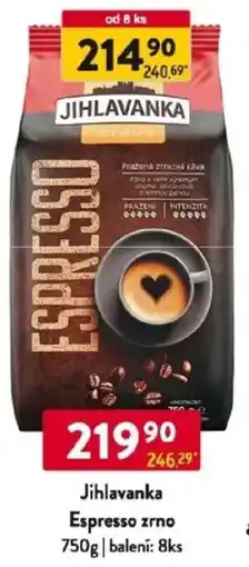 Qanto Jihlavanka Espresso zrno nabídka