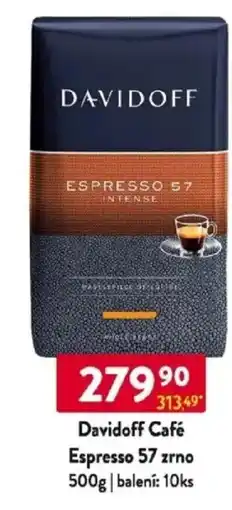 Qanto Davidoff Café Espresso 57 zrno nabídka