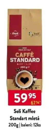Qanto Seli Kaffee Standart mletá nabídka