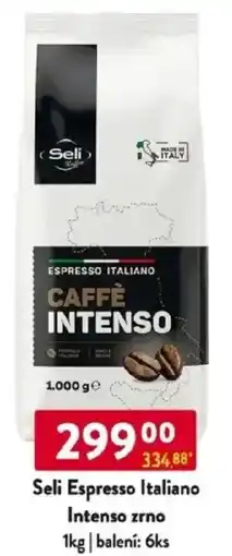Qanto Seli Espresso Italiano Intenso zrno nabídka