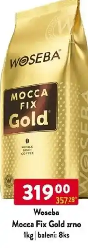 Qanto Woseba Mocca Fix Gold zrno nabídka