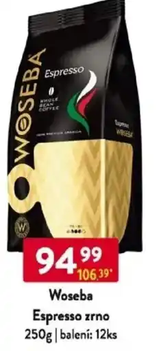 Qanto Woseba Espresso zrno nabídka