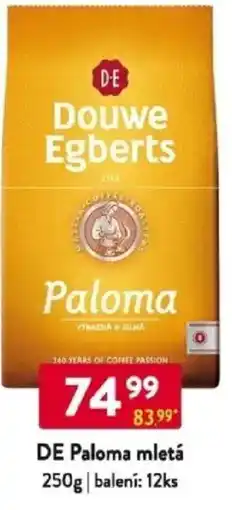Qanto DE Paloma mletá nabídka