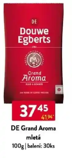 Qanto DE Grand Aroma mletá nabídka