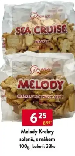 Qanto Melody Krekry solené, s mákem nabídka
