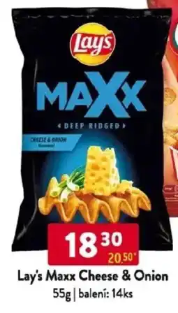 Qanto Lay's Maxx Cheese & Onion nabídka
