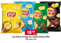 Qanto Lay's Solené, Fromage, Jarní cibulka, Barbecue Ribs nabídka