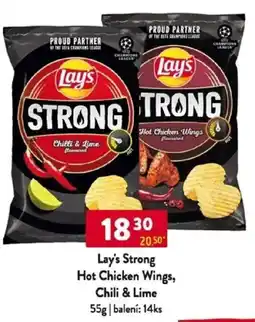 Qanto Lay's Strong Hot Chicken Wings, Chili & Lime nabídka