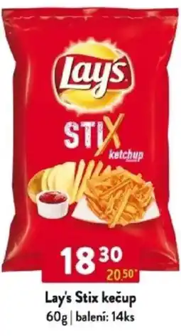 Qanto Lay's Stix kečup nabídka