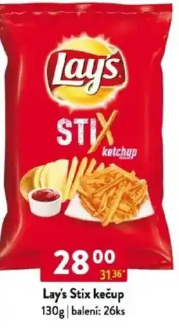 Qanto Lay's Stix kečup nabídka
