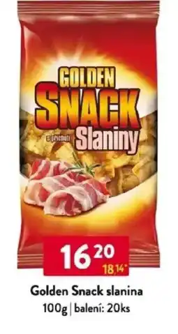Qanto Golden Snack slanina nabídka