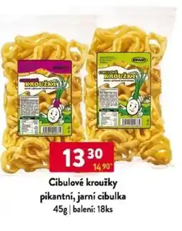 Qanto Cibulové kroužky pikantní, jarní cibulka nabídka