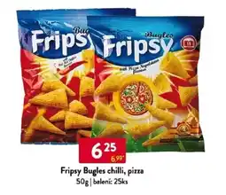 Qanto Fripsy Bugles chilli, pizza nabídka