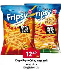 Qanto Crispy Fripsy Crispy mega pack kuře, pizza nabídka
