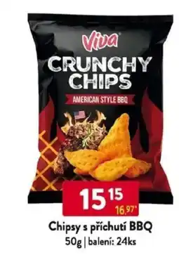 Qanto Chipsy s příchutí BBQ nabídka