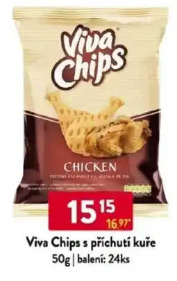 Qanto Viva Chips s příchutí kuře nabídka