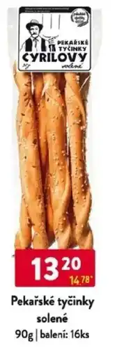 Qanto Pekařské tyčinky solené nabídka