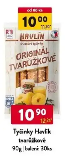 Qanto Tyčinky Havlík tvarůžkové nabídka