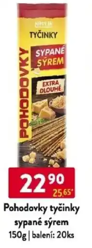 Qanto Pohodovky tyčinky sypané sýrem nabídka