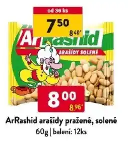 Qanto ArRashid arašídy pražené, solené nabídka