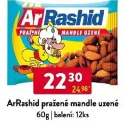 Qanto ArRashid pražené mandle uzené nabídka