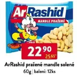 Qanto ArRashid pražené mandle solené nabídka