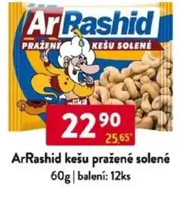 Qanto ArRashid kešu pražené solené nabídka