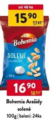 Qanto Bohemia Arašídy solené nabídka