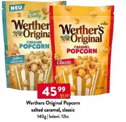 Qanto Werthers Original Popcorn salted caramel, classic nabídka