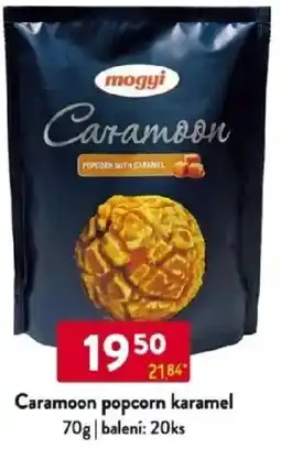 Qanto Caramoon popcorn karamel nabídka