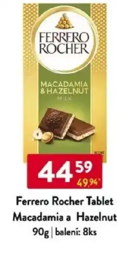 Qanto Ferrero Rocher Tablet Macadamia a Hazelnut nabídka