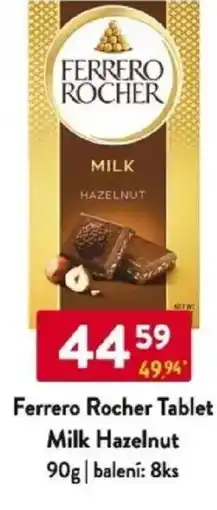 Qanto Ferrero Rocher Tablet Milk Hazelnut nabídka