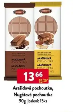 Qanto Arašídová pochoutka, Nugátová pochoutka nabídka