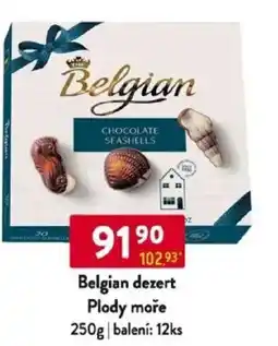 Qanto Belgian dezert Plody moře nabídka