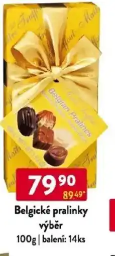 Qanto Belgické pralinky výběr nabídka