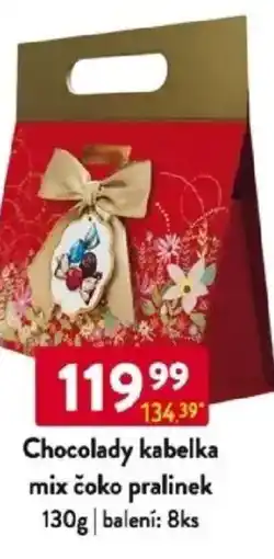 Qanto Chocolady kabelka mix čoko pralinek nabídka