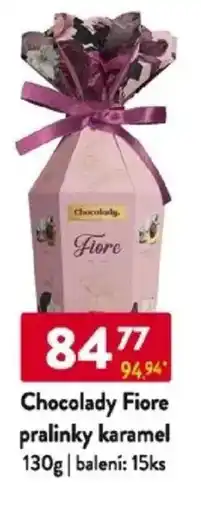 Qanto Chocolady Fiore pralinky karamel nabídka