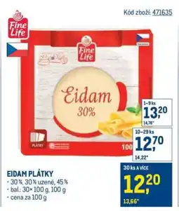 Makro Eidam plátky nabídka