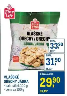 Makro Vlašské ořechy jádra nabídka