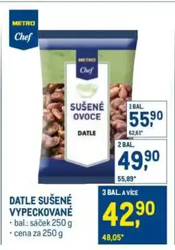 Makro Datle sušené vypeckované nabídka