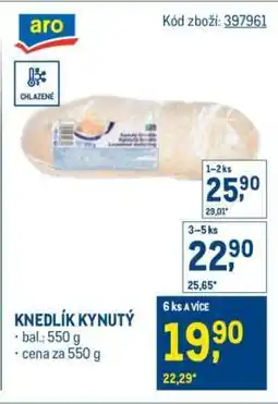 Makro Knedlík kynutý nabídka