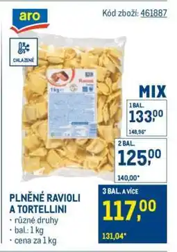 Makro PLNĚNÉ RAVIOLI A TORTELLINI nabídka