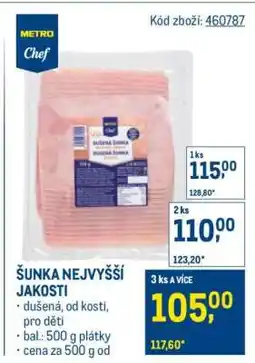 Makro Šunka nejvyšší jakosti nabídka