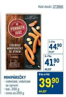 Makro MINIPÁREČKY nabídka