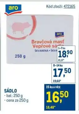 Makro Sádlo nabídka