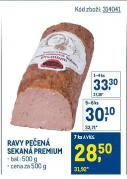 Makro RAVY PEČENÁ SEKANÁ PREMIUM nabídka