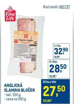 Makro ANGLICKÁ SLANINA BLOČEK nabídka