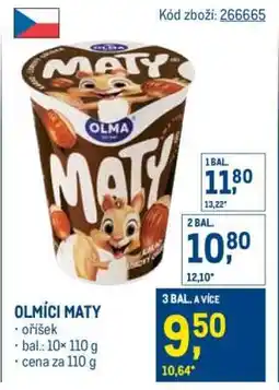 Makro Olmíci Maty nabídka
