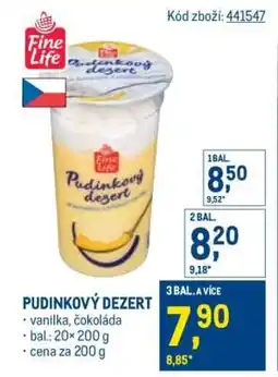Makro PUDINKOVÝ DEZERT nabídka